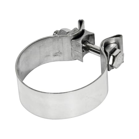 A & I Products Clamp, 2 3/4", Stainless Steel, For 2 3/4" Chrome Stack 3.5" x3.5" x1.5" A-ZNL90872A